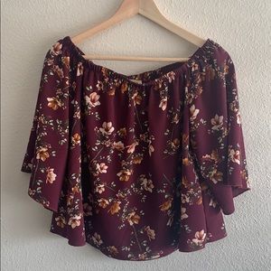 Off the shoulder top